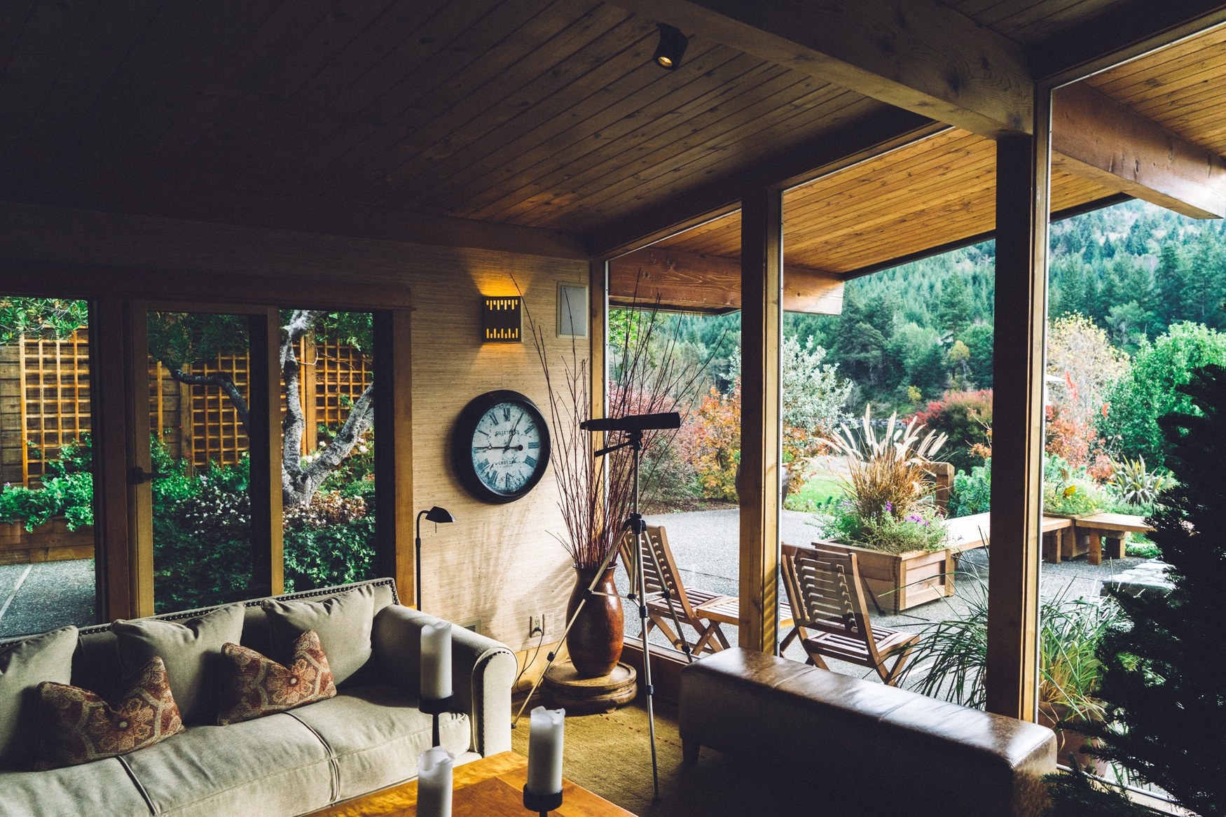 Tropical Living Room Home Interior